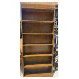 PINE BOOKCASE -6 SHELVES