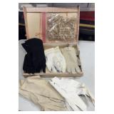 BOX OF VTG LADIES GLOVES