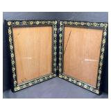 INLAYED ORIENTAL PICTURE FRAME