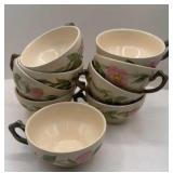 FRANCISCAN DESERT ROSE CUPS-9