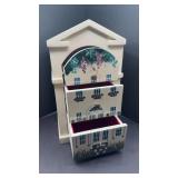HOUSE JEWELRY BOX -3 DRAWER