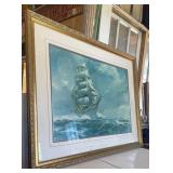 LARGE PRINT OF SHIP-SIGNED