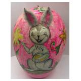 1960S PAPIER-Mï¿½CHï¿½ EASTER EGG SIGN