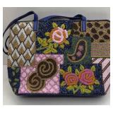 MULTICOLORED MOSAIC PURSE