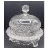 Indiana Glass Company -Rose Point Bandred