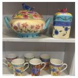 SANGO -SUE ZIPKIN BIRD AND THE BEES-SOUP TUREEN