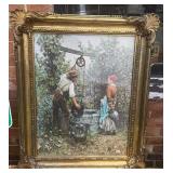 LARGE MCM PRINT "THE WELL" SYROCO