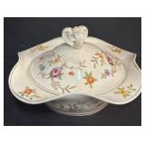 VTG HAND PAINTED JAPANESE SERVING DISH