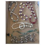 DISCO BALL BEAD NECKLACES AND OTHERS
