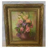 O.O.B  LIFE FLOWERS-SIGNED A.SMOCK