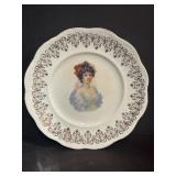 VICTORIAN LADY PORTRAIT PLATE