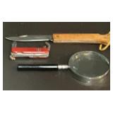 SWISS ARMY KNIFE-magnifying glass-OO7 KNIFE