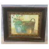STILL LIFE PAINTING O.O.C HEAVY FRAME