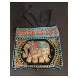 HANDMADE THAI OR BURMESE SEQUINED SHOULDER BAG