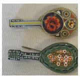 2-MICO MOSAIC GUITAR PINS