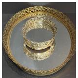 HOLLYWOOD REGENCY STYLE VANITY TRAYS