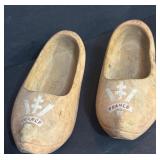 PAIR OF WOODEN SHOES-France