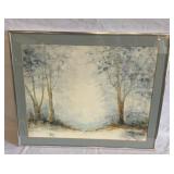 WATERCOLOR SIGNED -SZABO 1990-LANDSCAPE