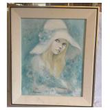 MCM O.O.C PORTRAIT-1970-Signed in