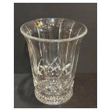 LARGE LEAD CRYSTAL VASE