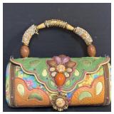 MARY FRANCES BEADED HANDBAG