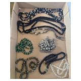 8-MULTICOLORED BEAD NECKLACES-8