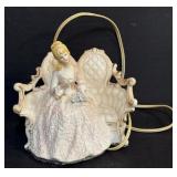 BISQUE NIGHT LIGHT-VICTORIAN LADY
