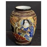 JAPANESE SATAUME MINIATURE BUD VASE