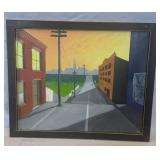 STUDIO PAINTING-O.O.C SIGNED T.A.CHAPMAN