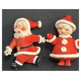 VTG MR AND MRS SANTA CLAUSE