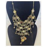 MULTI STONE NECKLACE