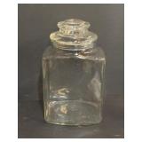 GLASS CANDY CONTAINER