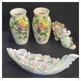 LIP STICK HOLDER -SLIPPER-VASES