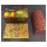 WOODEN HAND PAINTED BOXES