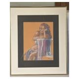 PASTEL PORTRAIT-SIGNED
