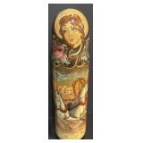 HAND PAINTED WOODEN DOLL