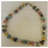 GEMSTONE BEADED NECKLACE