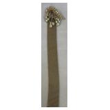 VTG GOLD TONE MESH BRACKET -Missing One stone
