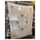 BTG NEEDLPOINT TABLE CLOTH