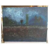 LARGE CENTER PIECE O.OC. LANDSCAPE-SIGNED