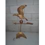 ANT. BRASS EAGLE WEATHERVANE-BRASS FIRE EXT. & NOZZLES-NEW BIKES-THIMBLES-POSTCARDS-BUTTER CHURN