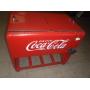VINTAGE COCA COLA ICE COOLER-HENKEL HARRIS DESK-TRAIN-OAK FURNITURE-GLOBE-HOME DECOR