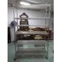 Metal Shelving Unit 76"T x 47 1/2" x 18"D