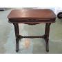 Victorian Walnut Parlor Table 28 1/4"T x 31 1/2"W