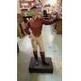 Cast Iron Lawn Jockey 44"T