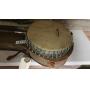 Antique Banjo with Mother of Pearl Inlay 36"