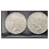 Pair of Silver Dollars