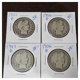 Better Date Barber Half Dollars