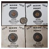 Nixon Pennies & Shrunken Quarter