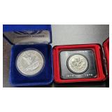 Canada Silver Dollar & Desert Storm Coin